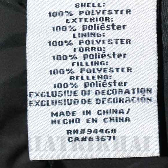 Nautica Men’s Mix Media Gray/Black Jacket - Picture 5 of 5